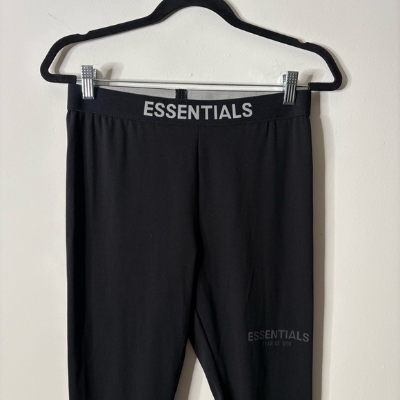 Essentials Fear of God Athletic Leggings Men’s Small Tights Black - Picture 3 of 7